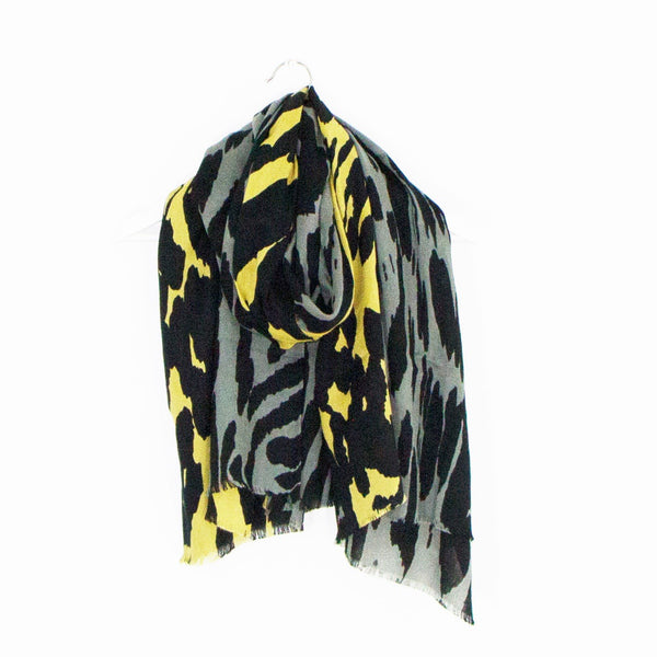 Animal print scarf