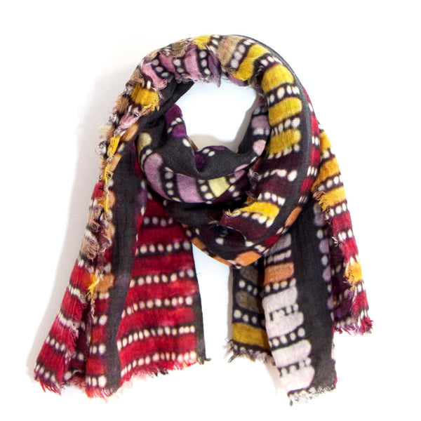 Africa style digital print scarf